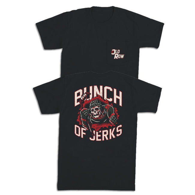 Bunch Of Jerks Pocket Tee-T-Shirts-Old Row-Black-S-Old Row