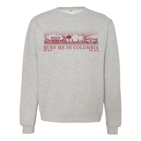 Bury Me In Columbia Crewneck-Crewnecks-Old Row U-Grey-S-Old Row