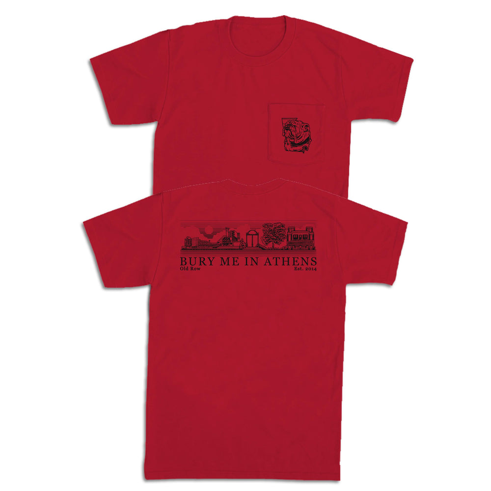 Bury Me In Athens Pocket Tee