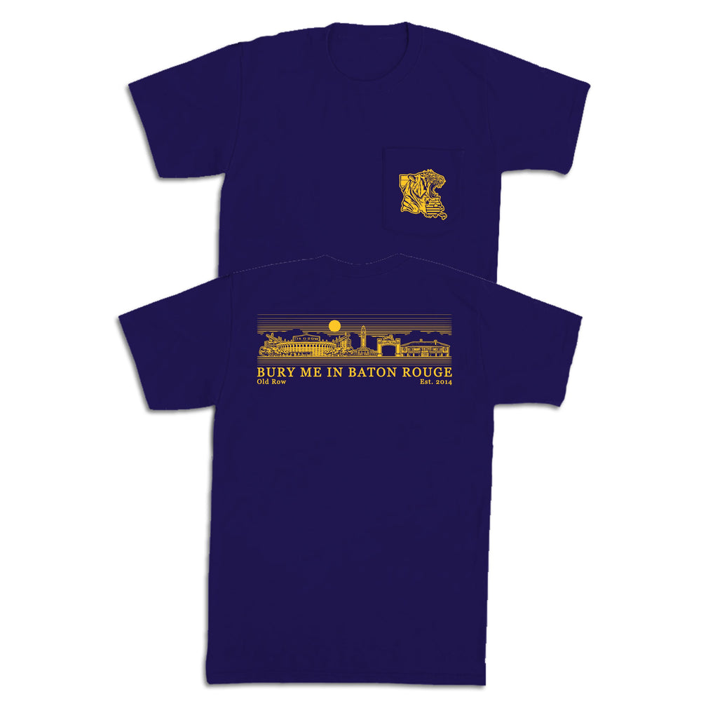 Bury Me In Baton Rouge Pocket Tee