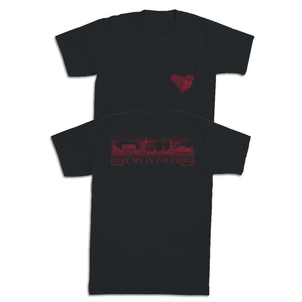 Bury Me In Columbia Pocket Tee-T-Shirts-Old Row U-Old Row