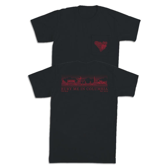 Bury Me In Columbia Pocket Tee-T-Shirts-Old Row U-Old Row