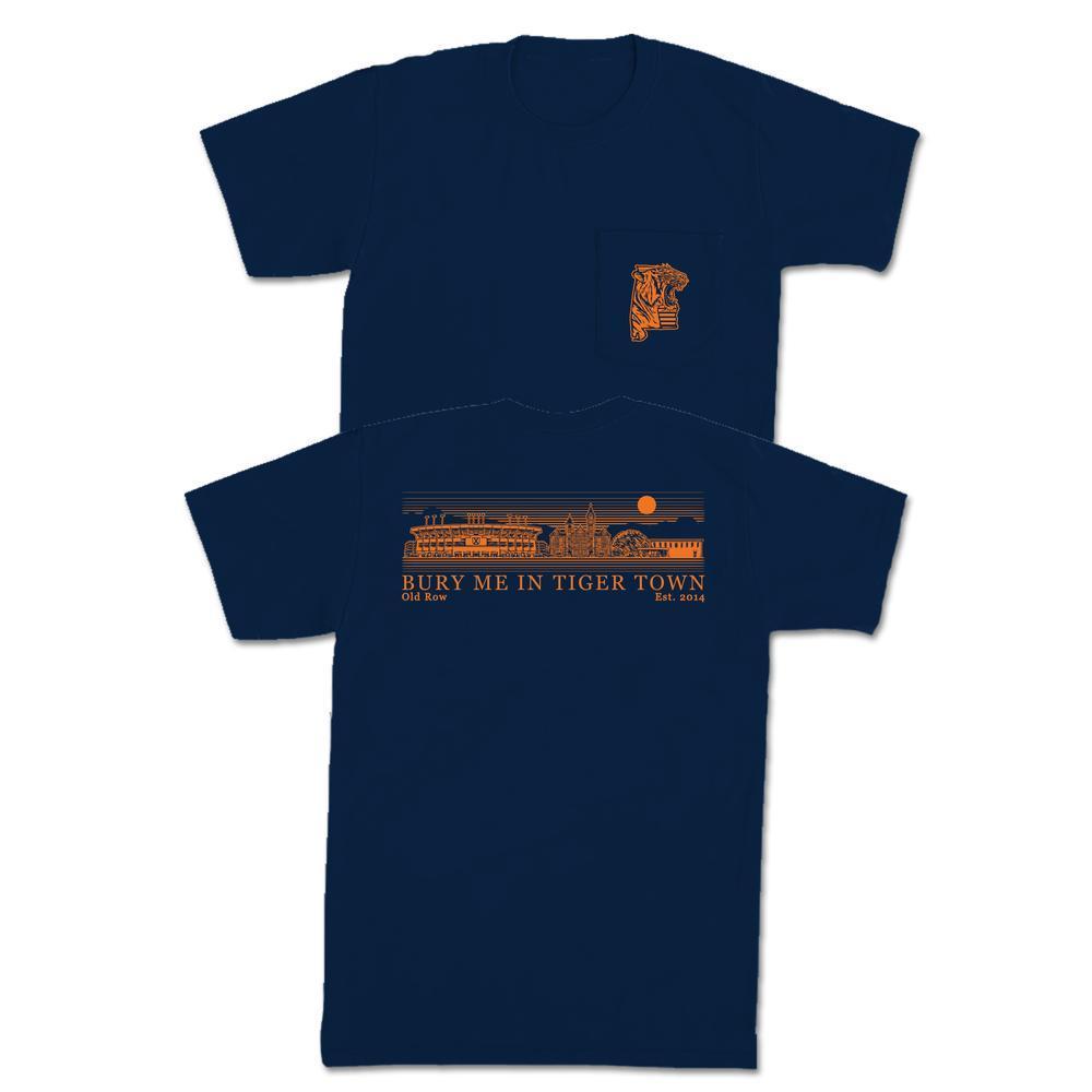 Bury Me In Tiger Town Pocket Tee-T-Shirts-Old Row U-Old Row