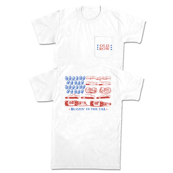 Buzzin' In The USA Pocket Tee