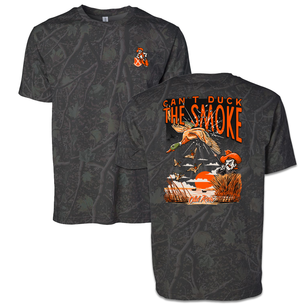Can't Duck The Smoke Camo Tee