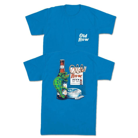 The Chameleon Beer Pocket Tee-T-Shirts-The Boozy Collection-Old Row