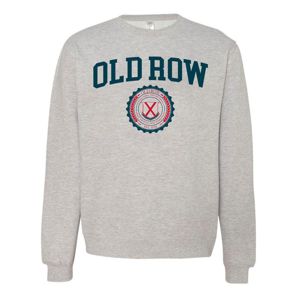 Old Row Collegiate Crest Crewneck-Crewnecks-Old Row U-Old Row