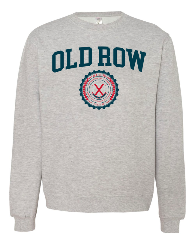 Old Row Collegiate Crest Crewneck