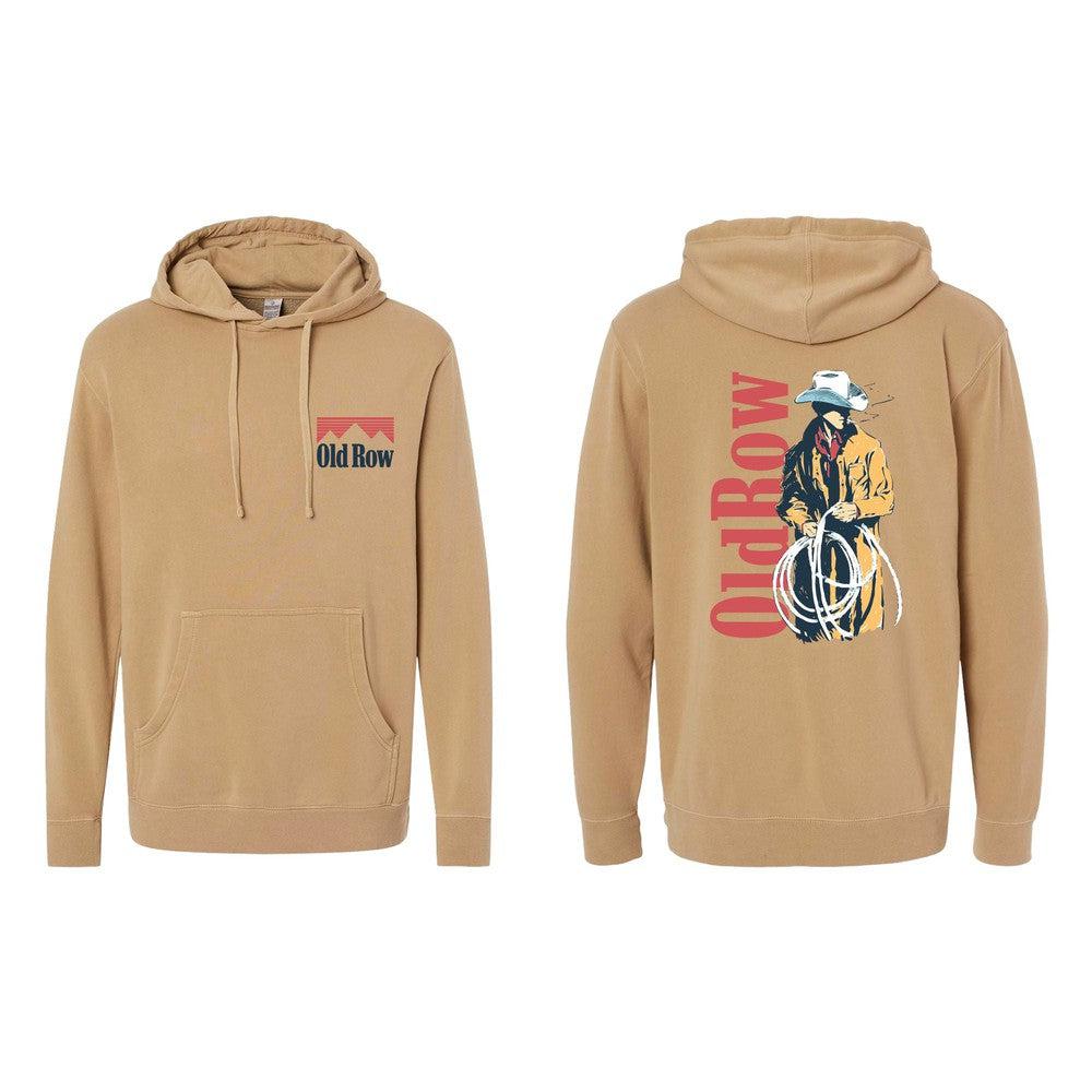 The Cowboy 4.0 Pigment Dyed Premium Hoodie-Hoodies-Old Row Branded-Old Row