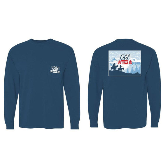 Old Row Banquet Long Sleeve Pocket Tee-Long Sleeve-BDTBAB-Old Row