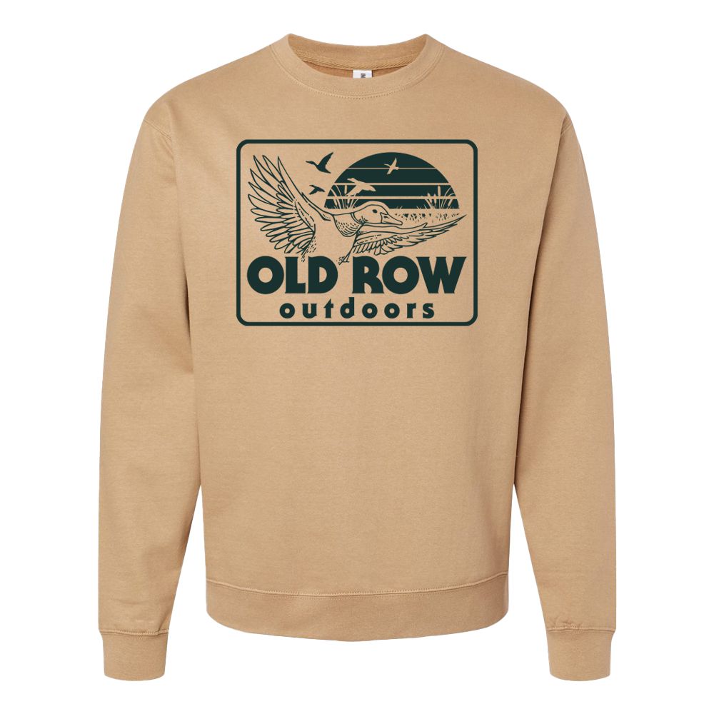 The Duck Dog 80s Camo Crewneck | Old Row Outdoors Sweatshirts