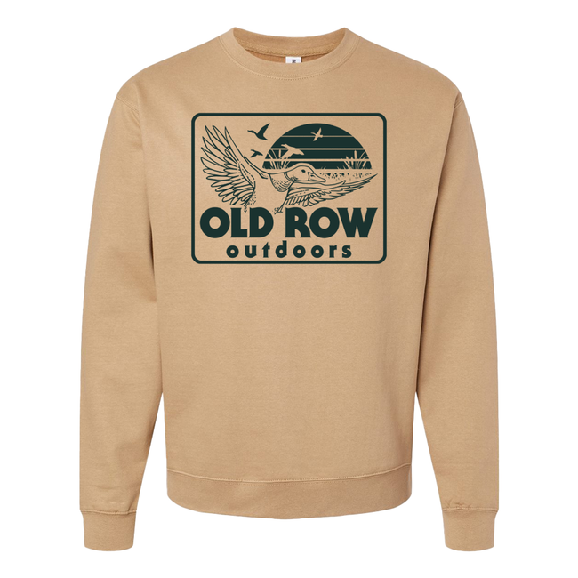 Old Row Outdoors Duck Badge Heavyweight Crewneck