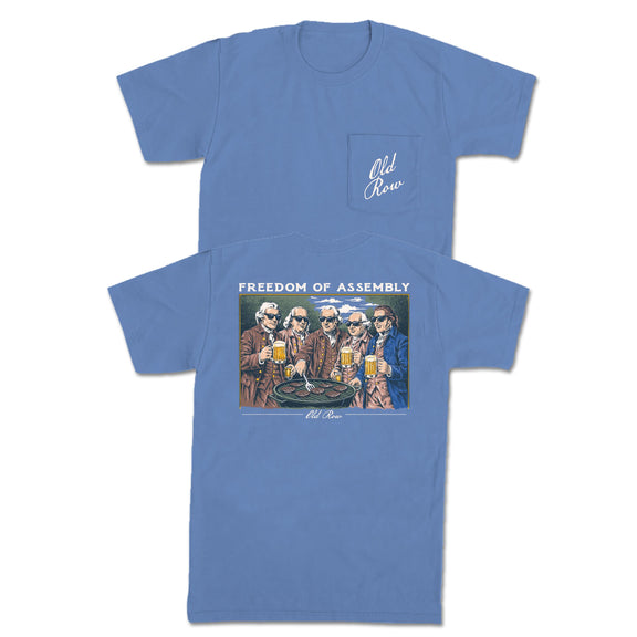 Freedom Of Assembly Pocket Tee