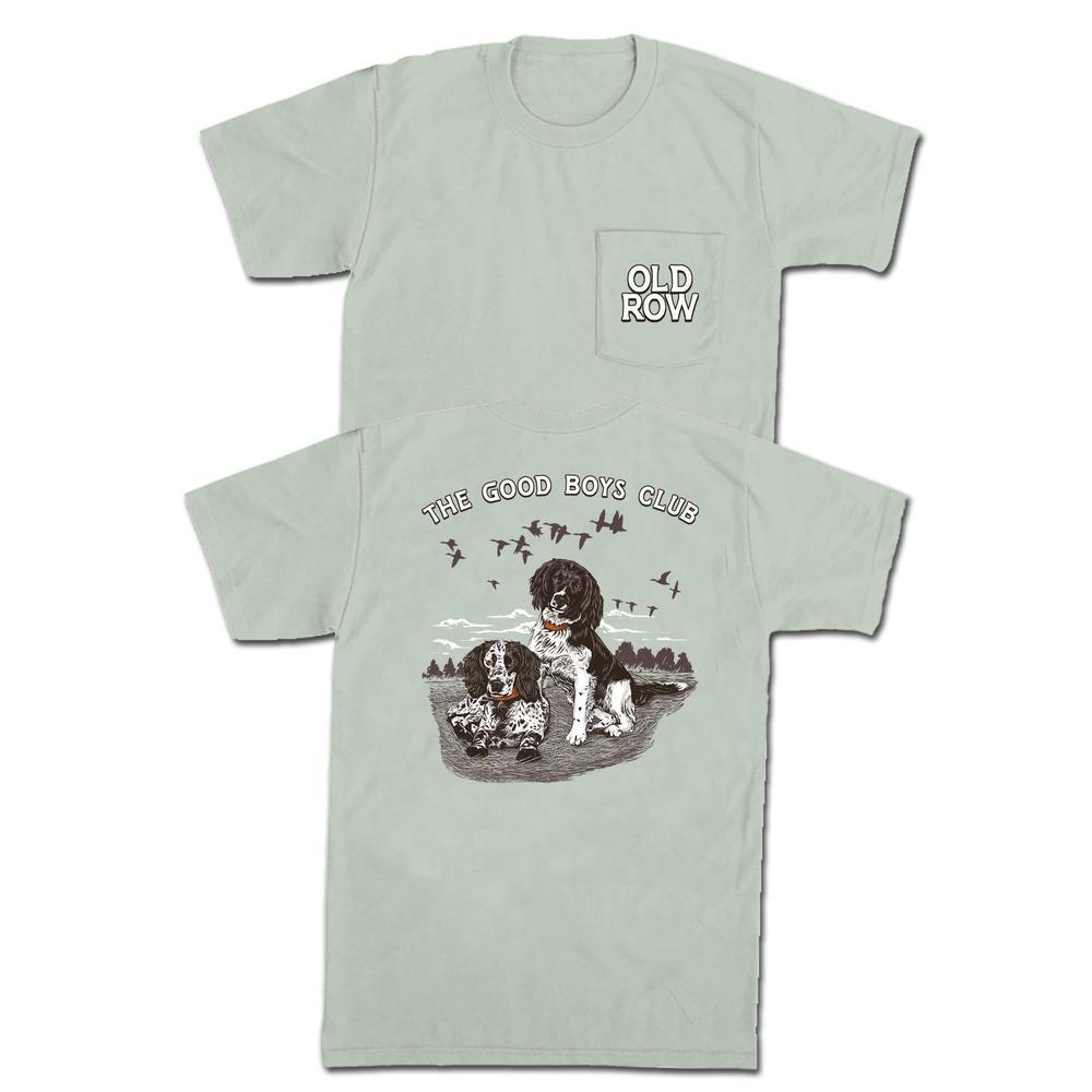 The Good Boys Club Spaniel Pocket Tee-T-Shirts-Good Boys Club-Old Row
