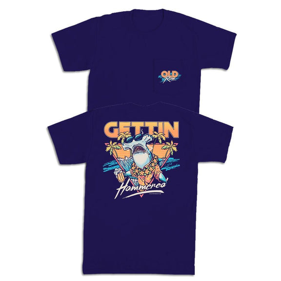 Gettin' Hammered Pocket Tee-T-Shirts-The Boozy Collection-Old Row