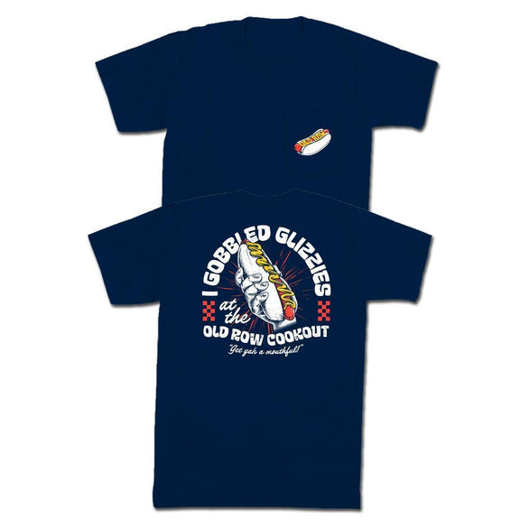 Old Row Cookout Glizzies Pocket Tee-T-Shirts-The Novelty Collection-Old Row