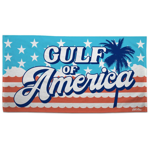 Gulf of America Beach Towel-Beach Towel-America First-Old Row