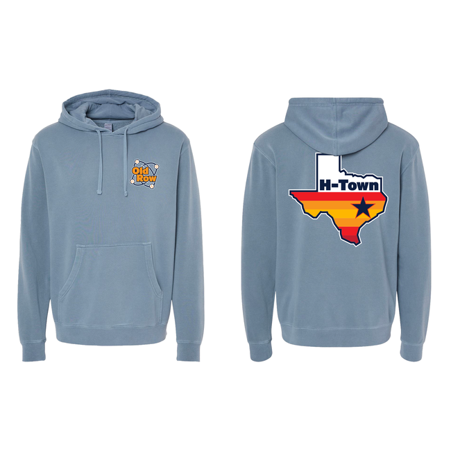 H-Town Pigment Dyed Premium Hoodie