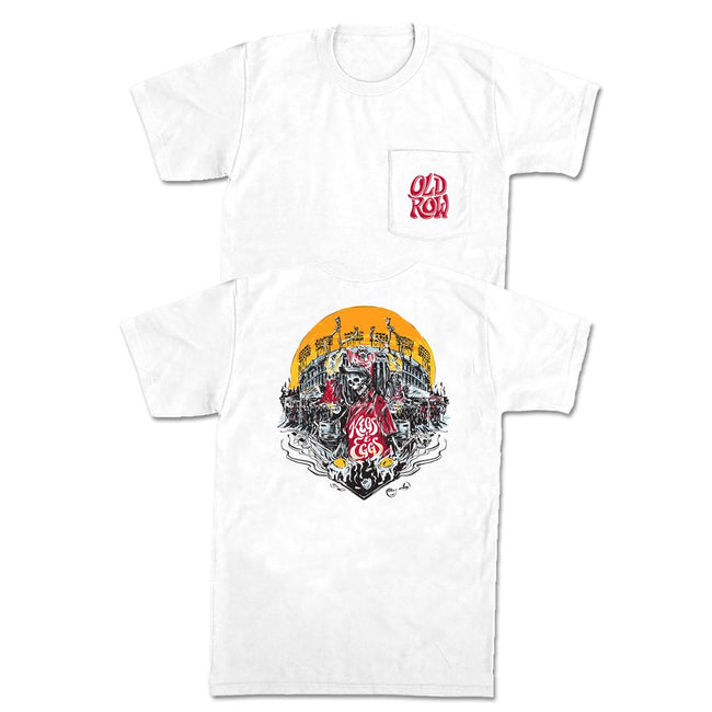 Kegs and Eggs 2.0 Pocket Tee-T-Shirts-Old Row U-Red/White-S-Old Row