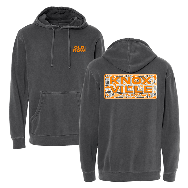 Knoxville Camo Pigment Dyed Premium Hoodie