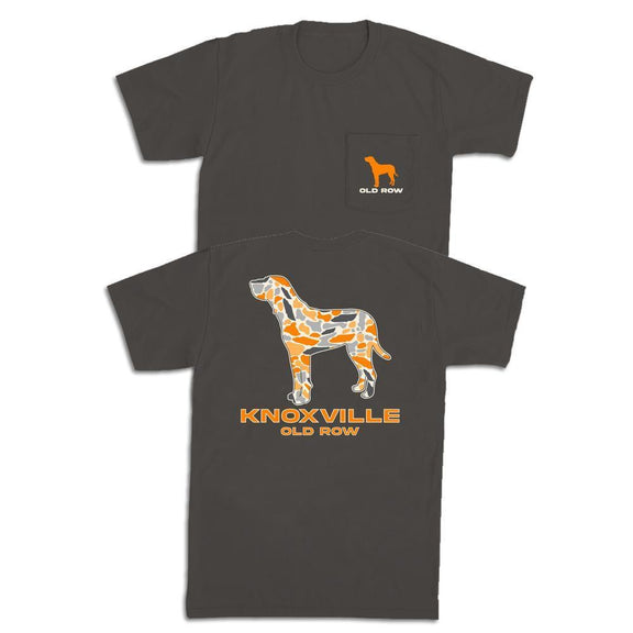 Knoxville Camo Dog Pocket Tee-T-Shirts-Old Row U-Old Row