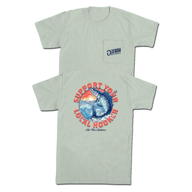 Support Your Local Hooker Pocket Tee-T-Shirts-Old Row Outdoors-Old Row