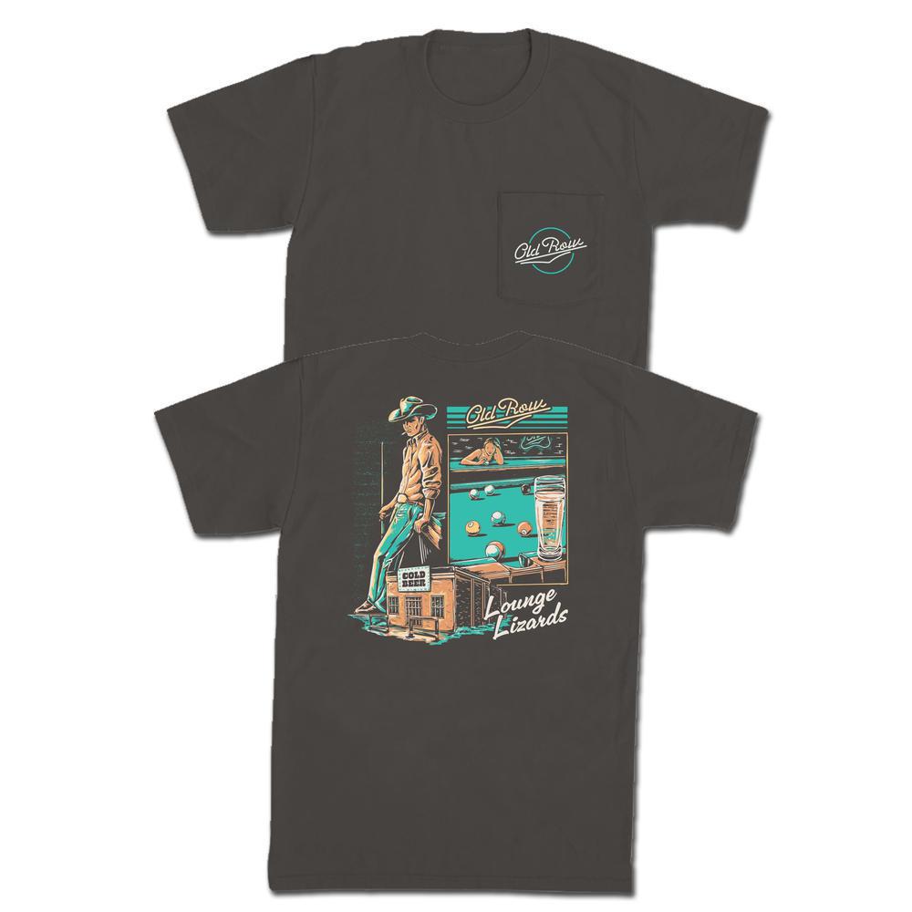 The Lounge Lizards Pocket Tee-T-Shirts-The Novelty Collection-Old Row