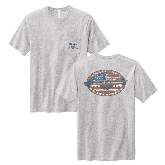 The 2nd Amendment Made In USA Pocket Tee-T-Shirts-America First-Old Row