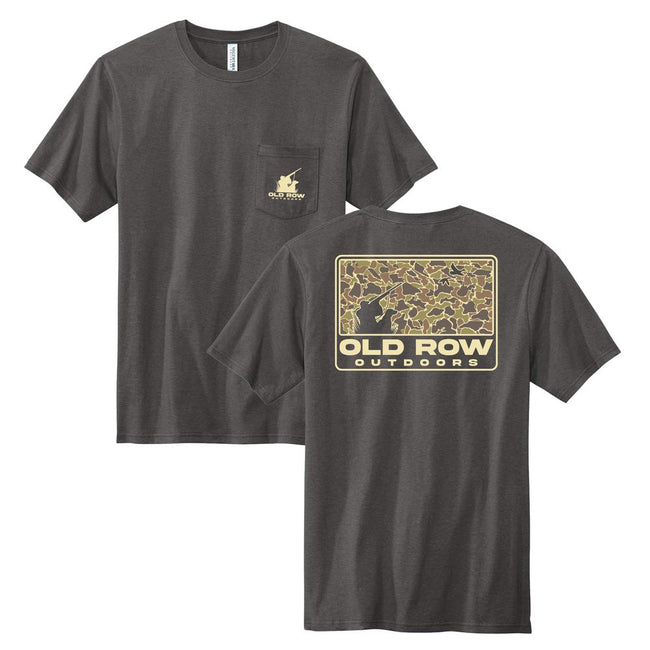The 80s Camo Made In USA Pocket Tee-T-Shirts-Old Row Outdoors-Old Row