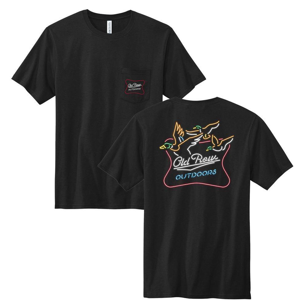 The Neon Duck Made In USA Pocket Tee-T-Shirts-Old Row Outdoors-Old Row