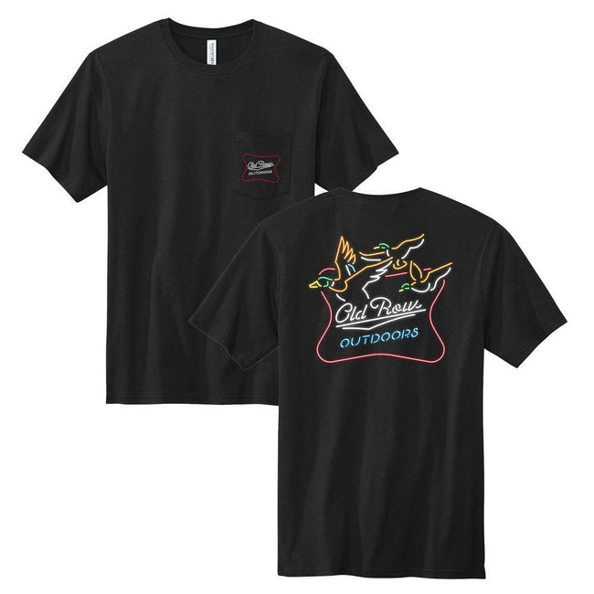 The Neon Duck Made In USA Pocket Tee-T-Shirts-Old Row Outdoors-Old Row