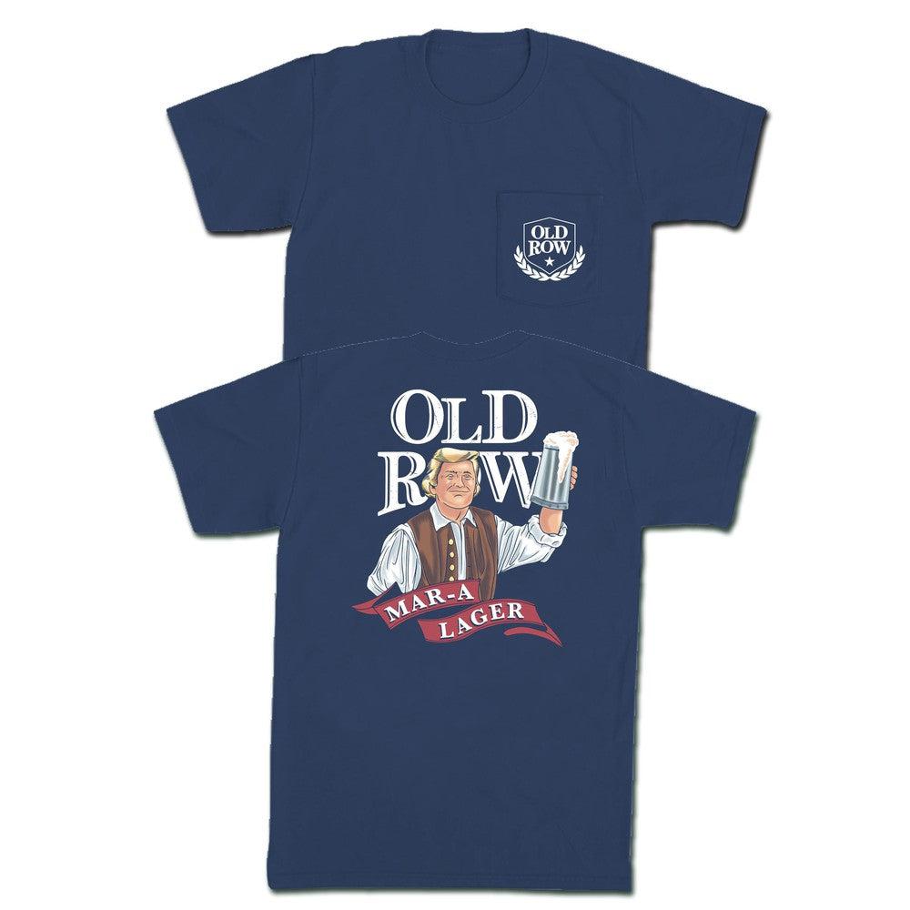 Mar-A-Lager Pocket Tee-T-Shirts-America First-Old Row