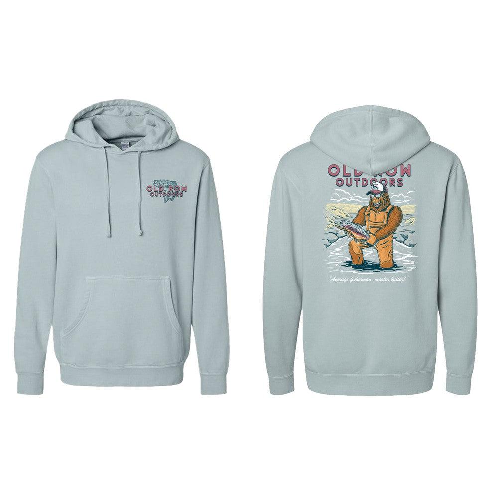 The Master Baiter Pigment Dyed Premium Hoodie-Hoodies-Old Row Outdoors-Old Row