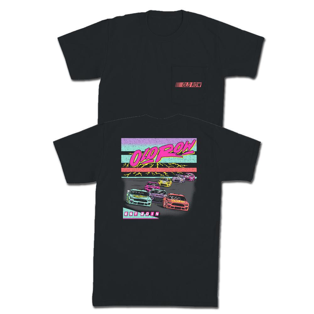 Old Row Racing Lightning Pocket Tee-T-Shirts-Old Row Legends-Old Row