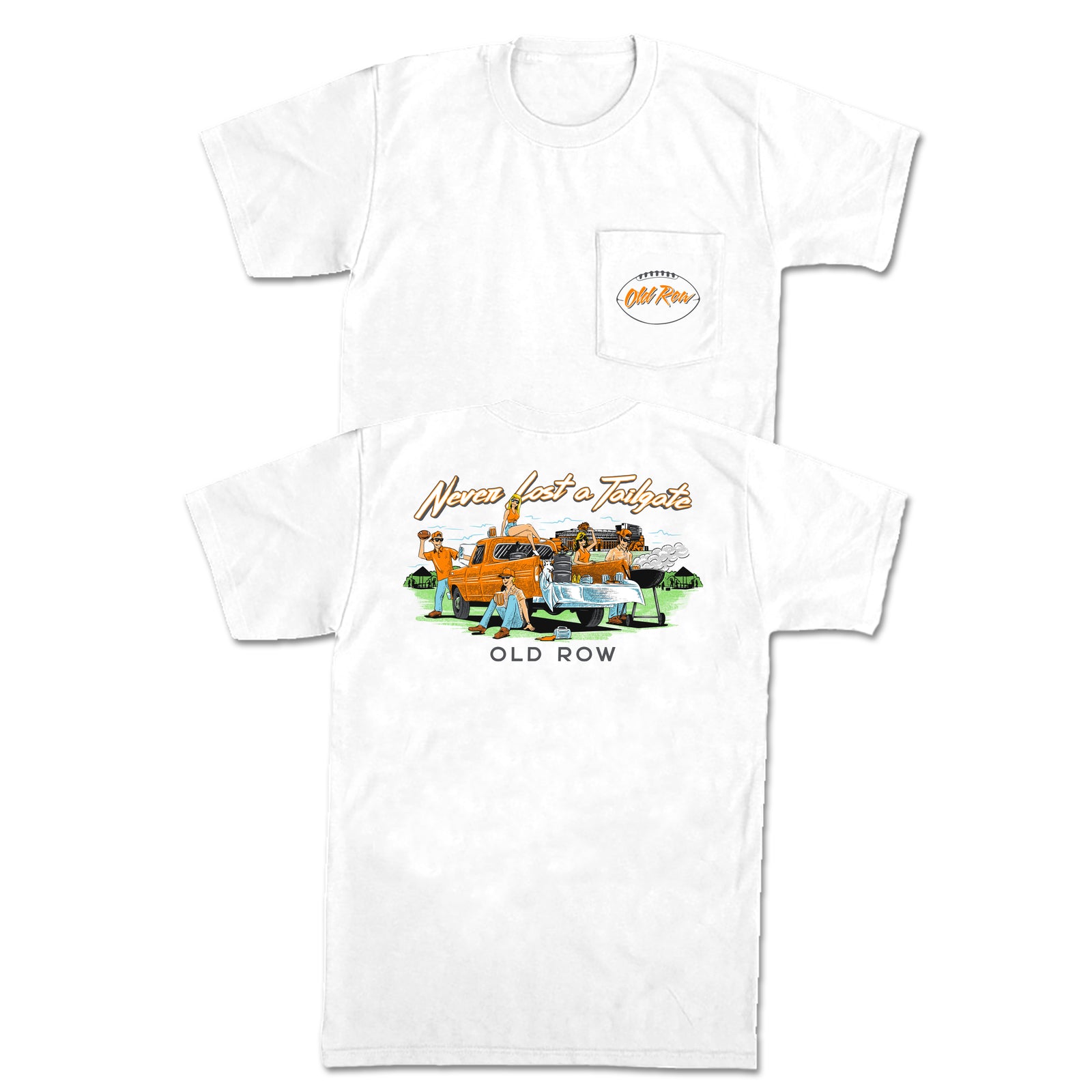 Never Lost A Tailgate Knoxville Pocket Tee