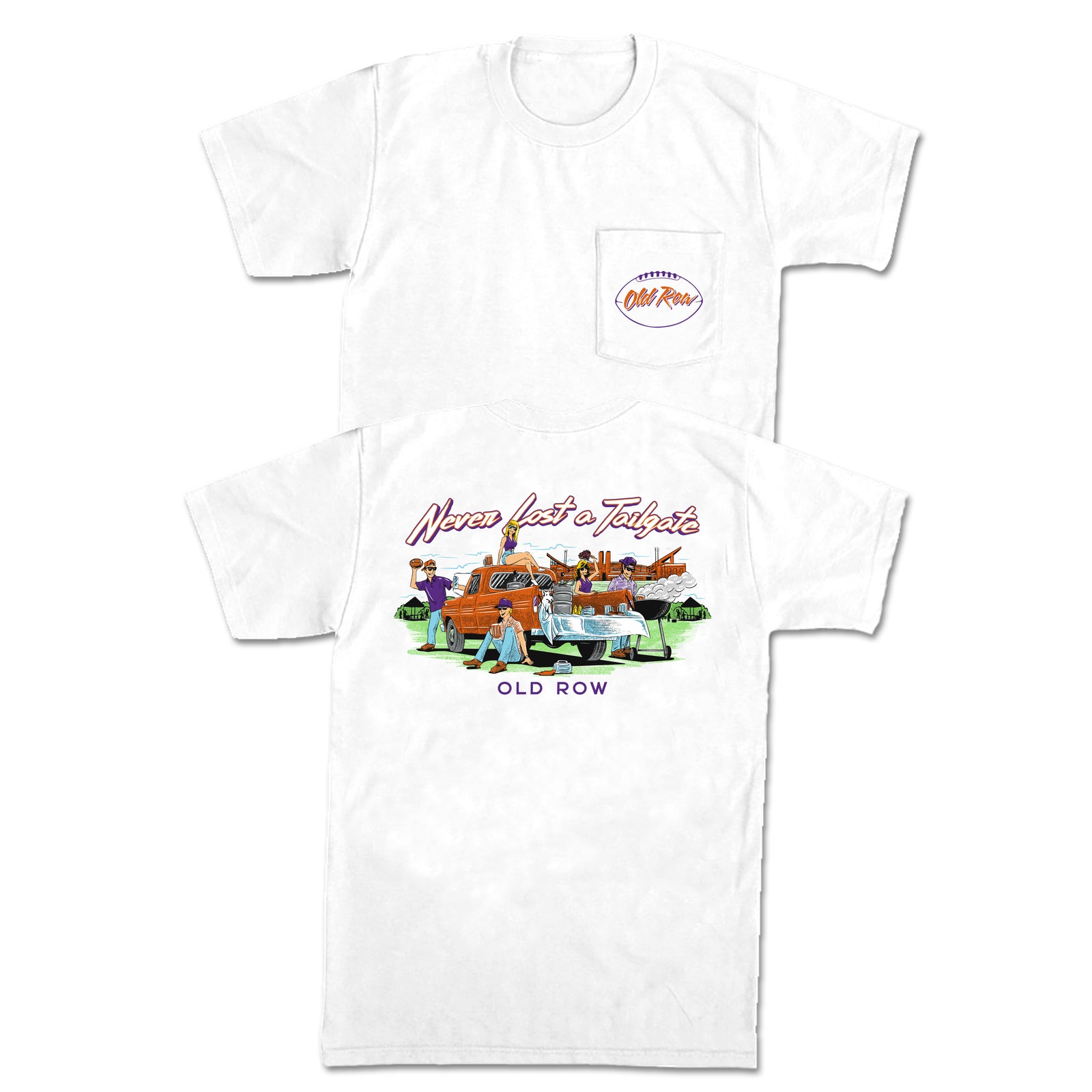 Never Lost A Tailgate Tiger Town, SC Pocket Tee