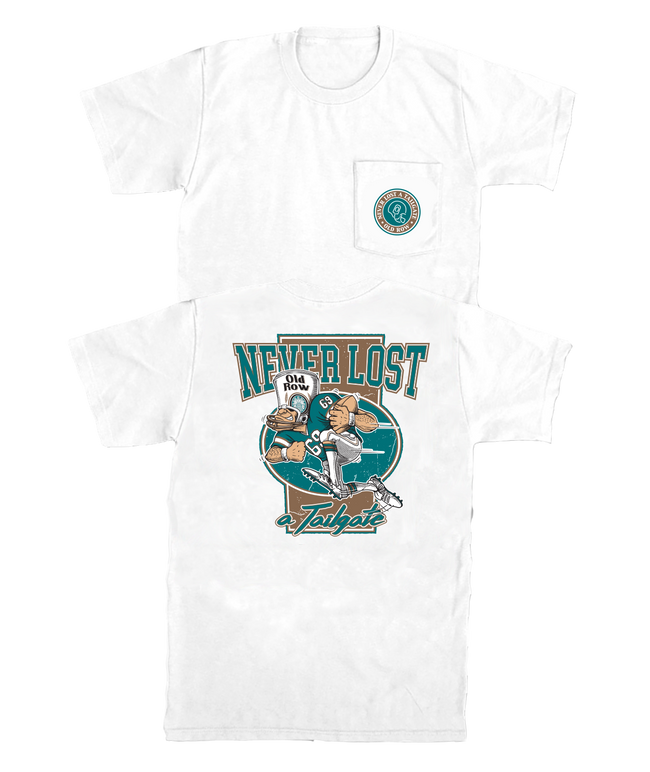 Never Lost A Tailgate Player Pocket Tee