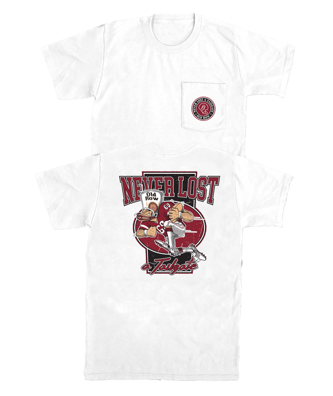 Never Lost A Tailgate Player Pocket Tee