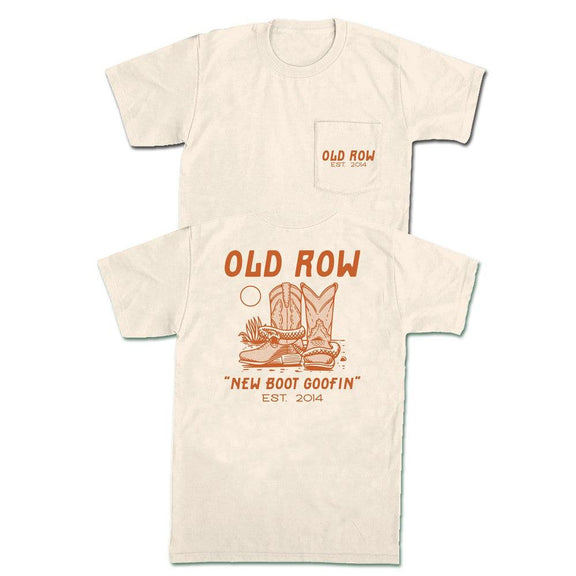 New Boot Goofin' Pocket Tee-T-Shirts-Old Row Outdoors-Ivory-S-Old Row