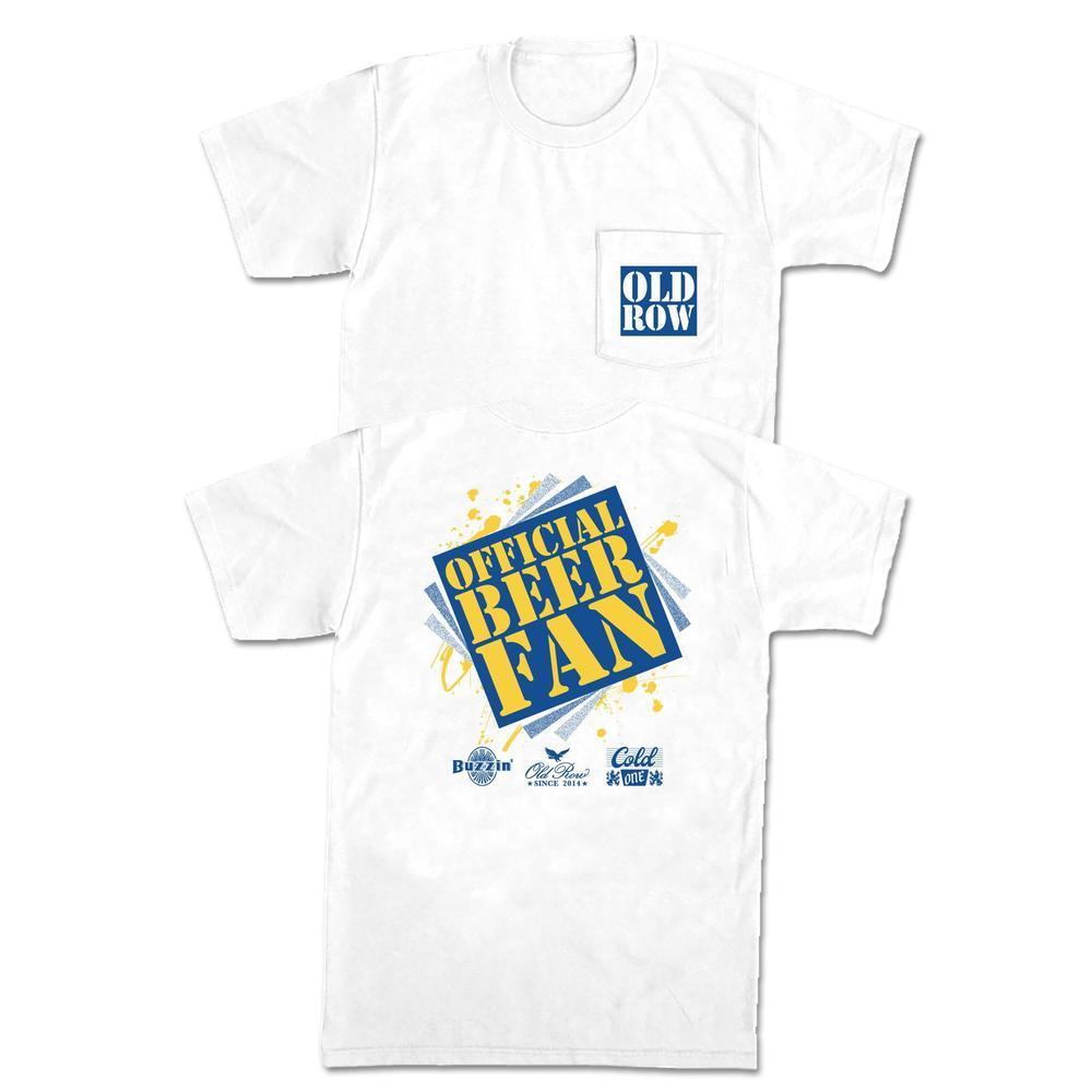 Official Beer Fan Pocket Tee-T-Shirts-The Boozy Collection-Old Row