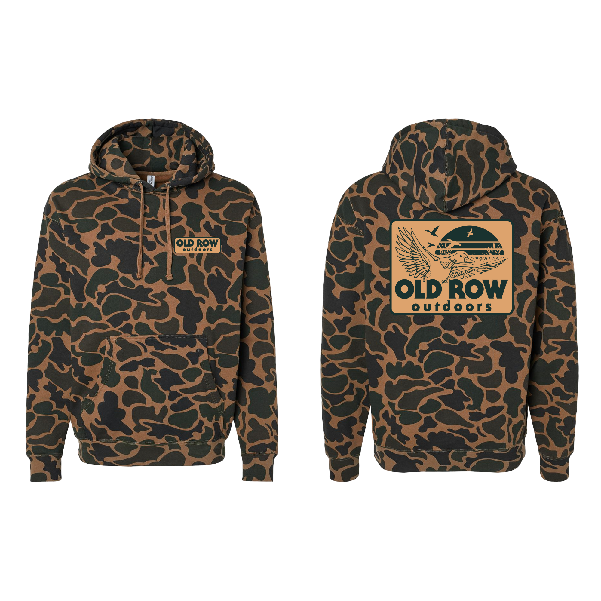 Retro camo hoodie sale