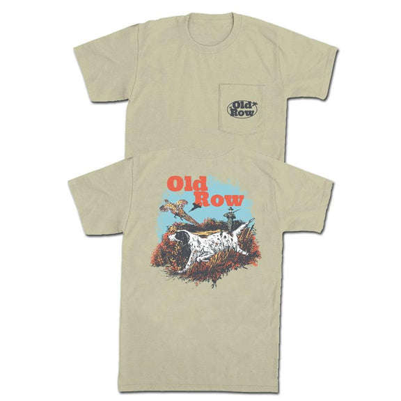 Old Row Outdoors Pheasant Pocket Tee-T-Shirts-Old Row Outdoors-Tan-S-Old Row