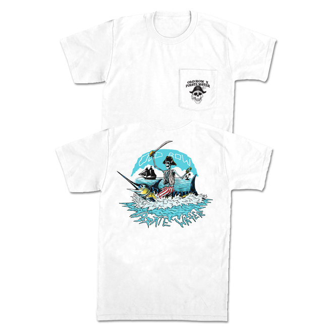 Old Row x Pirate Water Skelly Pocket Tee