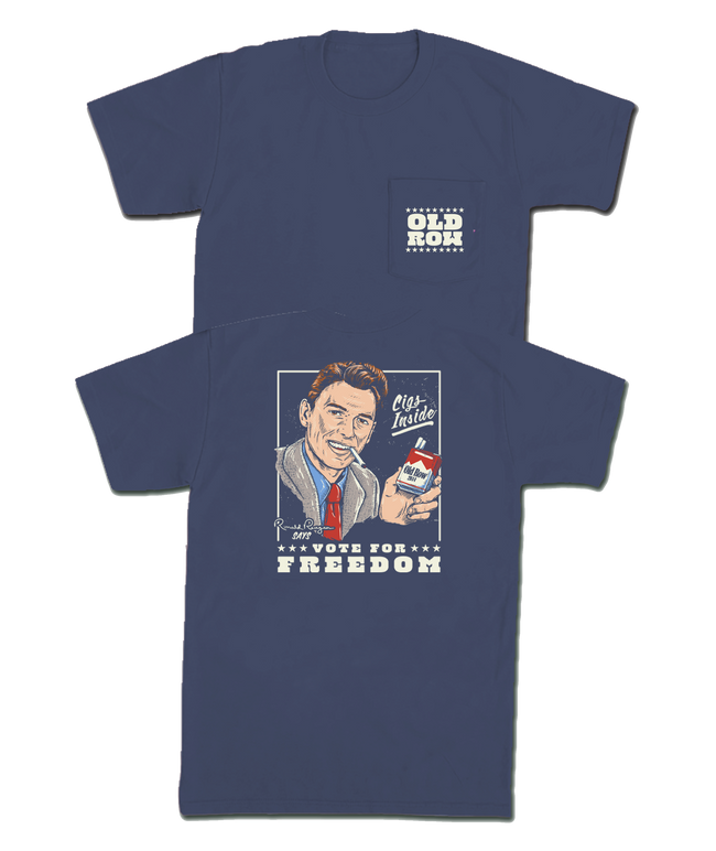 Cigs Inside Reagan 2.0 Pocket Tee