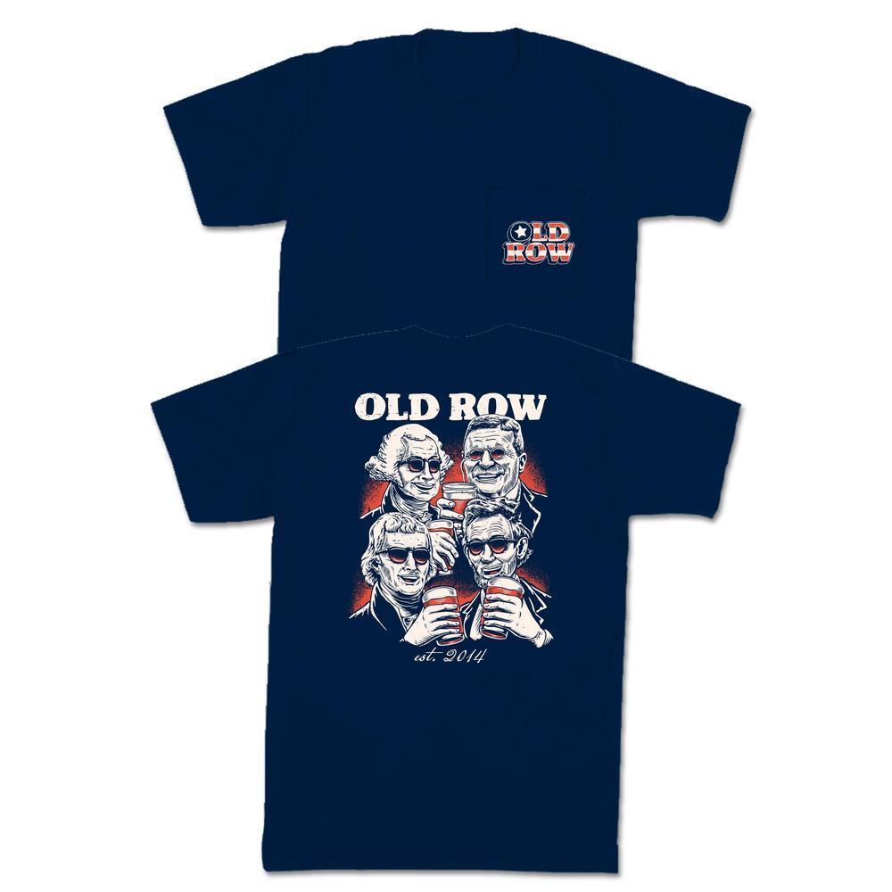 Presidential Party Animals Pocket Tee-T-Shirts-America First-Old Row