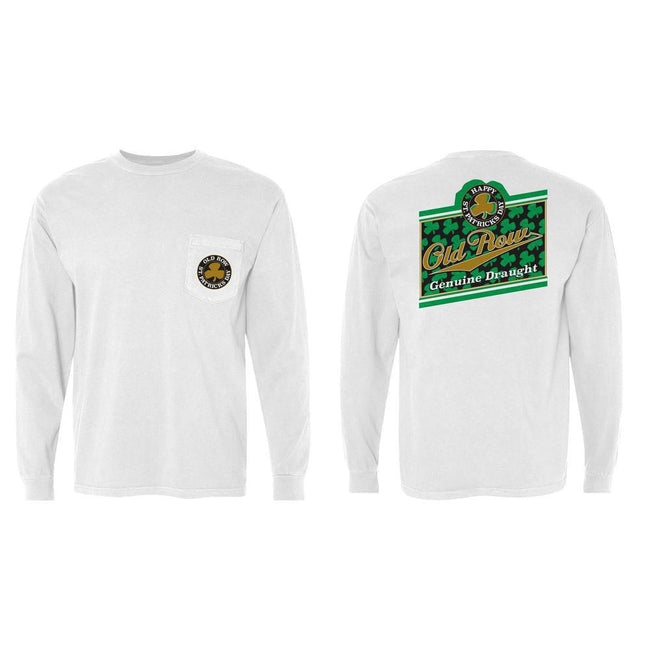 Old Row Genuine Draught Long Sleeve Pocket Tee-Long Sleeve-The Novelty Collection-Old Row