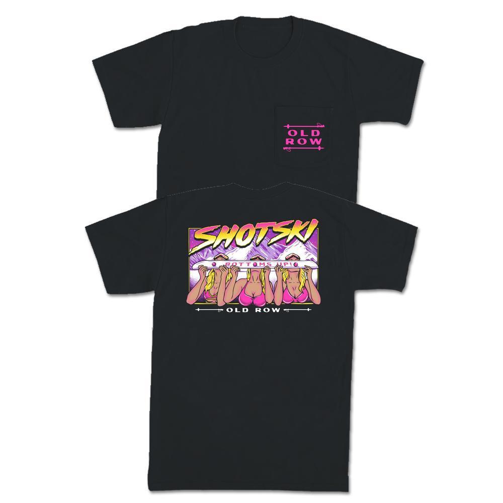 The Shotski Pocket Tee-T-Shirts-The Novelty Collection-Old Row