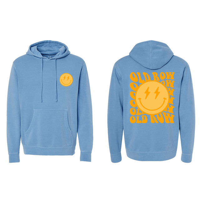 Old Row Smiley Pigment Dyed Premium Hoodie