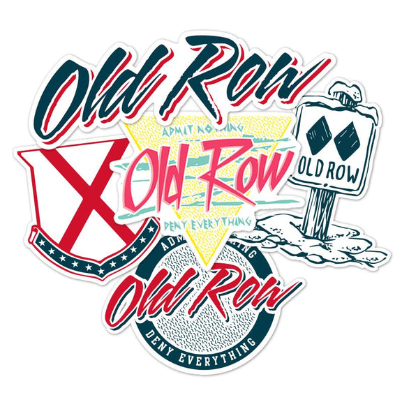 Old Row Sticker Variety Pack