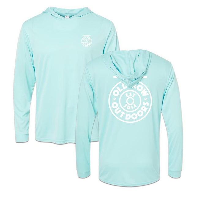 The Fly Reel Hooded Sun Shirt-Long Sleeve-Old Row Outdoors-Old Row